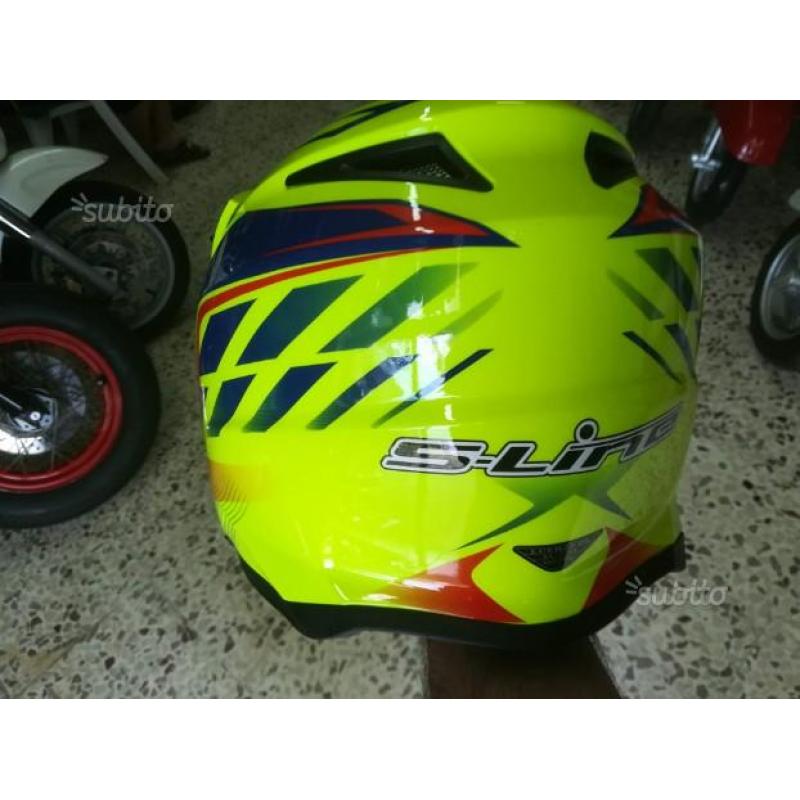 Casco cross s-line nuovo