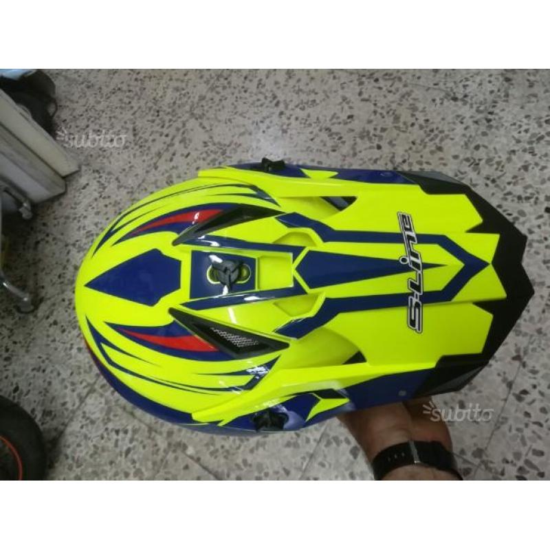 Casco cross s-line nuovo